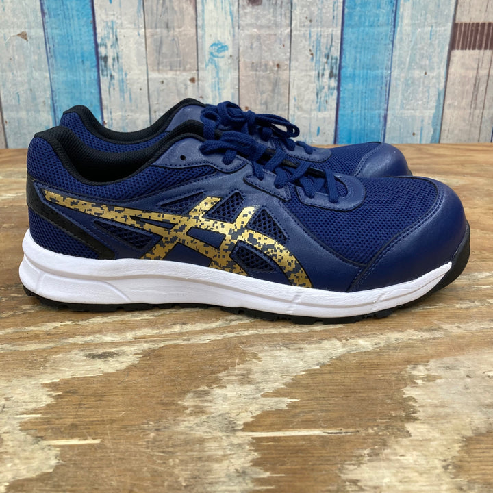 【未使用品】アシックス/ASICS 安全靴 ウィンジョブ CP106 27.0cm インディゴ×ゴールド 紐タイプ【柏店】