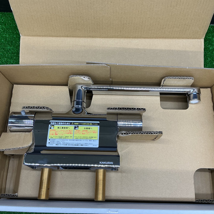【未使用品】カクダイ サーモスタットシャワー混合栓デッキ 175-022【電材館越谷店】