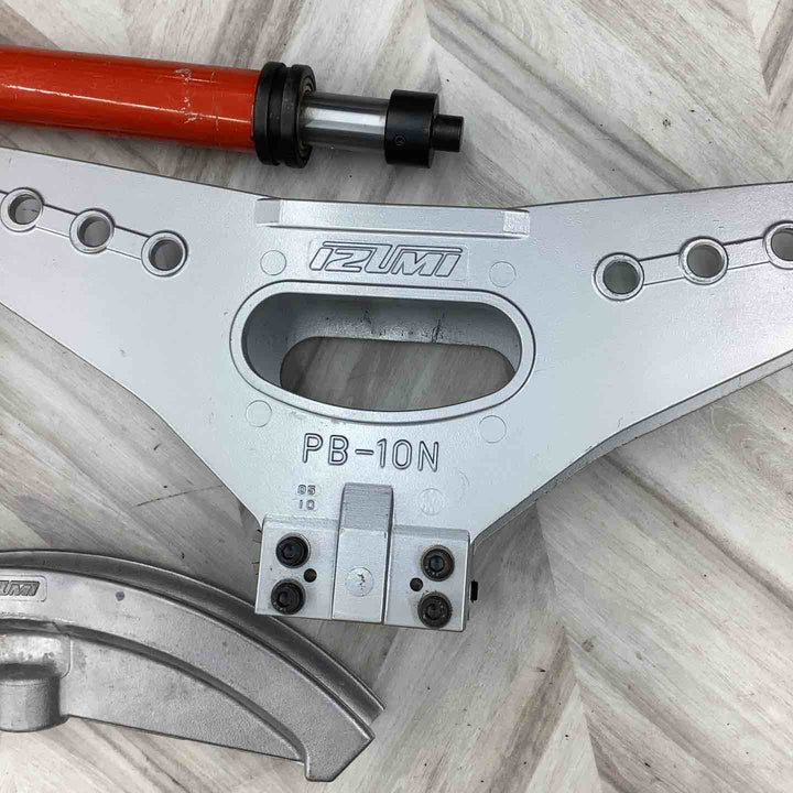 【店頭受取り限定】★泉精器(IZUMI) パイプベンダー PB-10N  電動リモコン式油圧ポンプ R14E-F シュー 【越谷店】