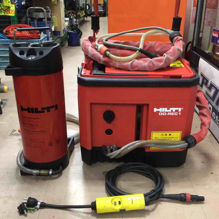 【店頭受取り限定】HILTI ダイヤモンドコアツール(ウォーターリサイクルユニット付) DD EC-1 DD REC1【草加店】