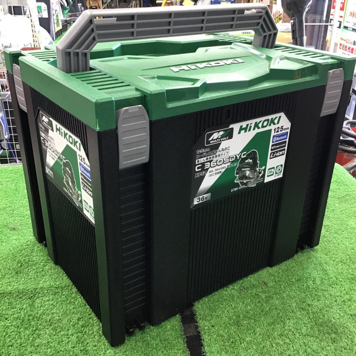 【未使用品】ハイコーキ(HIKOKI ※旧:日立工機) 125mm マルチボルト コードレス集じん丸のこ C3605DYC(XPSZ)【桶川店】