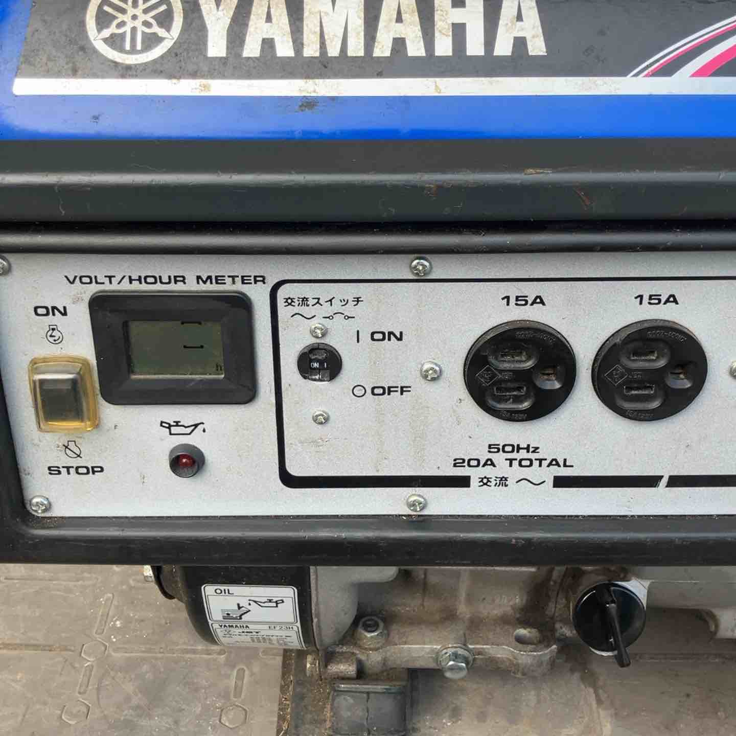 中古品・店頭受取り限定】☆ヤマハ(YAMAHA) 発電機 EF23H_50Hz【桶川店