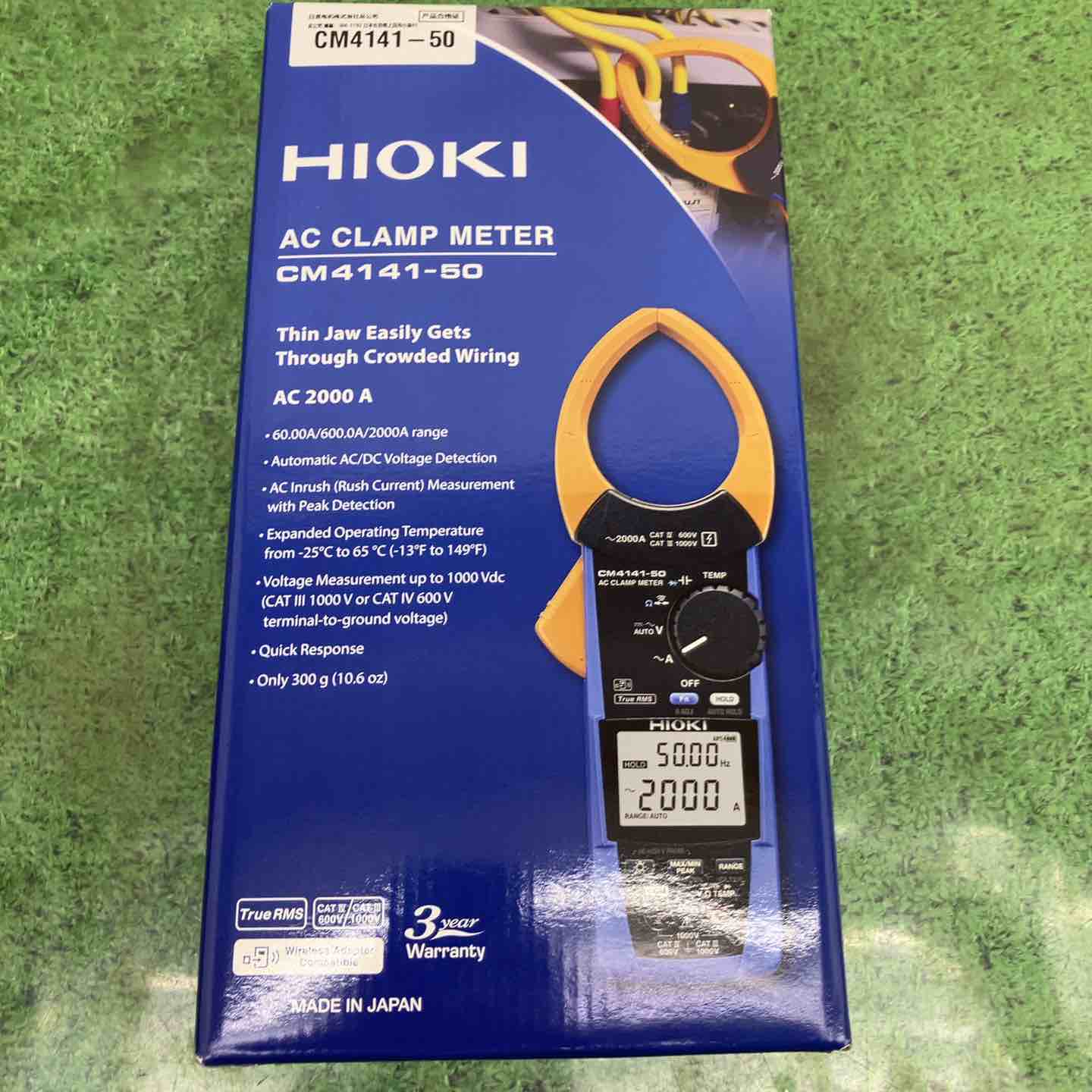 HIOKI/日置電機 ACクランプメーター CM4141-50【町田店