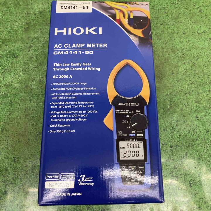 HIOKI/日置電機 ACクランプメーター CM4141-50【町田店】