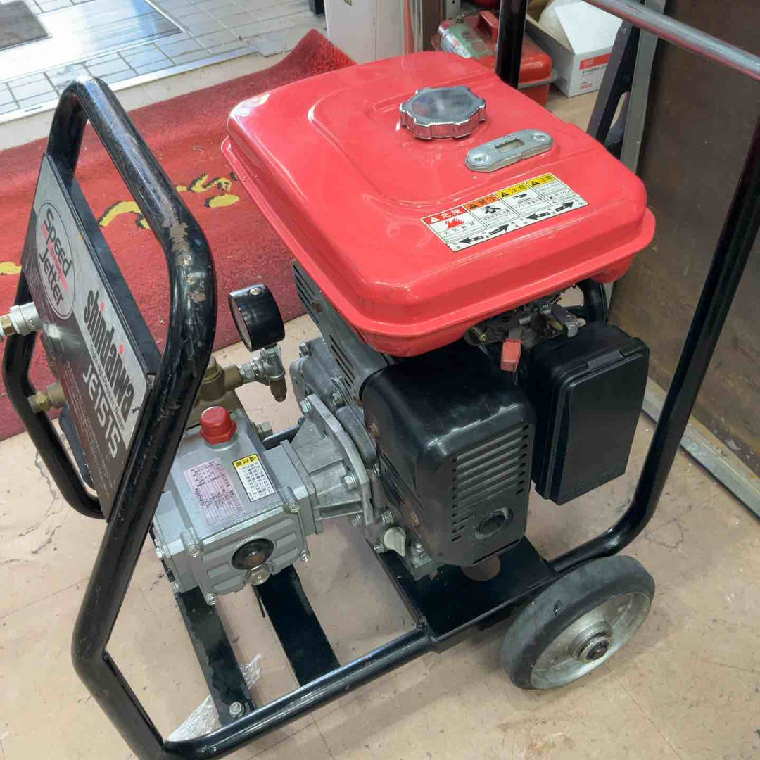 【店頭受取り限定】新ダイワ Shindaiwa 高圧洗浄機 エンジン 付ジェットポンプ JE1515【草加店】