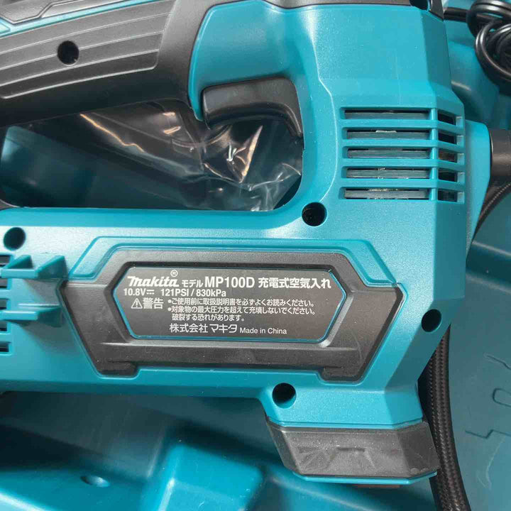 【未使用(店頭展示品)】マキタ(makita) コードレス空気入れ MP100DZ(10.8V1.5Ah1個・充電器・ケース付)【東大和店】