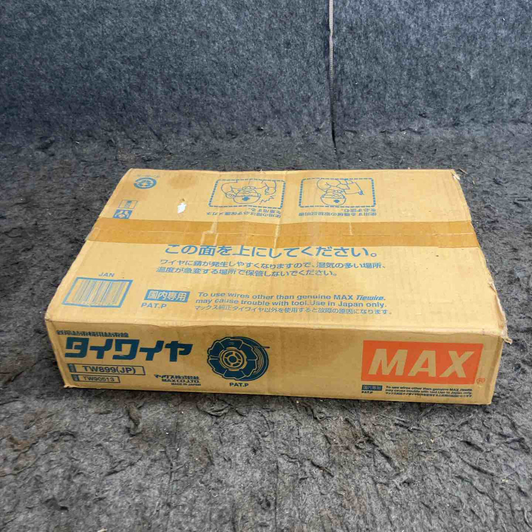 ◇マックス(MAX) タイワイヤ 鉄筋結束機用結束線 TW899(JP) 50巻 リバータイア【鴻巣店】