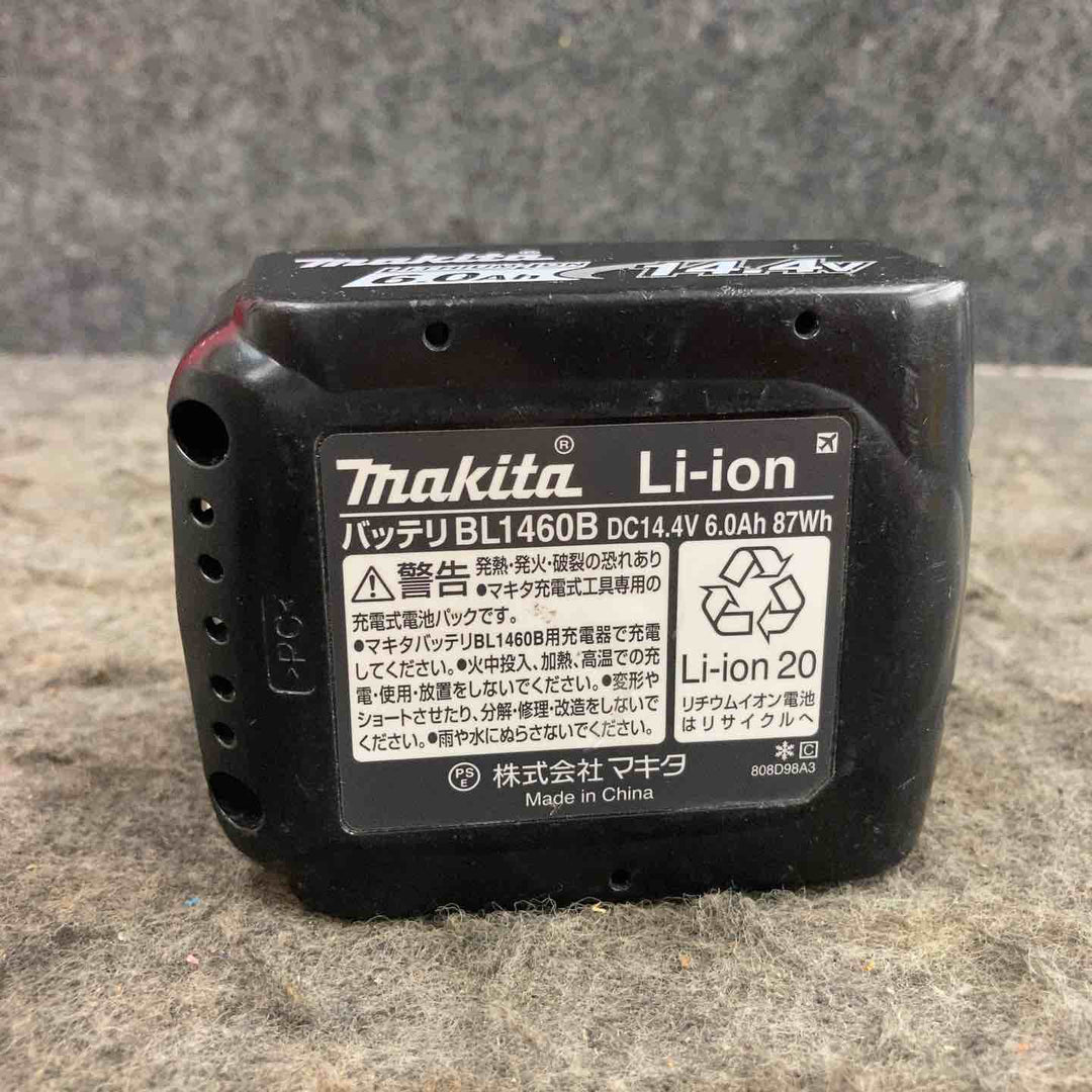 ★マキタ(makita) リチウムイオンバッテリー 14.4V/6.0Ah BL1460B【鴻巣店】