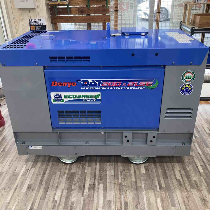 【店頭受取り限定】◇Denyo デンヨー 2人用 エンジンTIG溶接機 DAT-200 × 2LSE ※備考欄必読※【柏店】