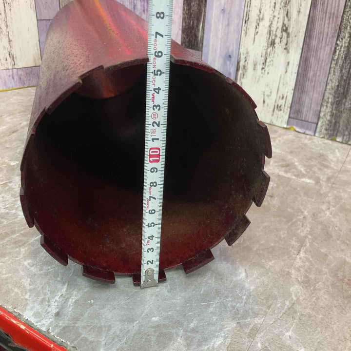 【未使用品】◇メーカー不明 ダイヤモンドコアビット Aロッド軸 160ｍｍ 全長約480ｍｍ【八潮店】