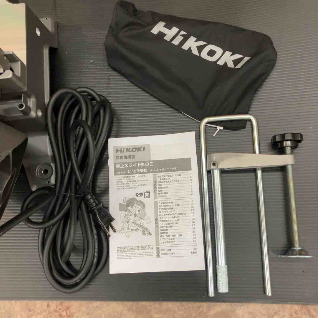 【未使用展示品】HiKOKI ハイコーキ 卓上スライド丸ノコ C12RSH3【所沢店】