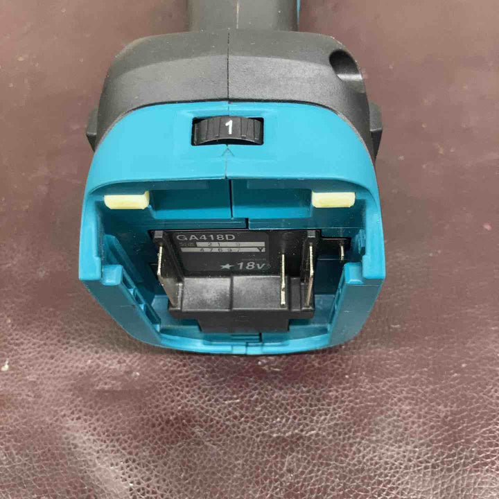 【中古品】マキタ(makita) 100mmコードレスディスクグラインダ GA418DRG【東大和店】
