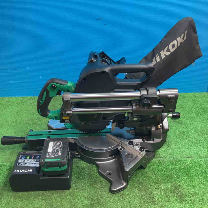 ★ハイコーキ(HIKOKI ※旧:日立工機) コードレス卓上スライド丸ノコ C3606DRB(K)(XPSZ)【岩槻店】