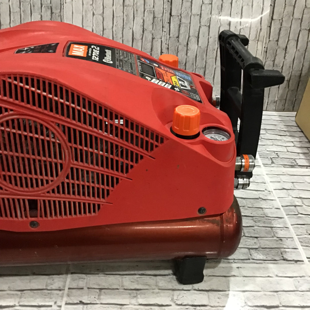 ★マックス(MAX) エアコンプレッサー AK-HH1270E2_レッド【川口店】