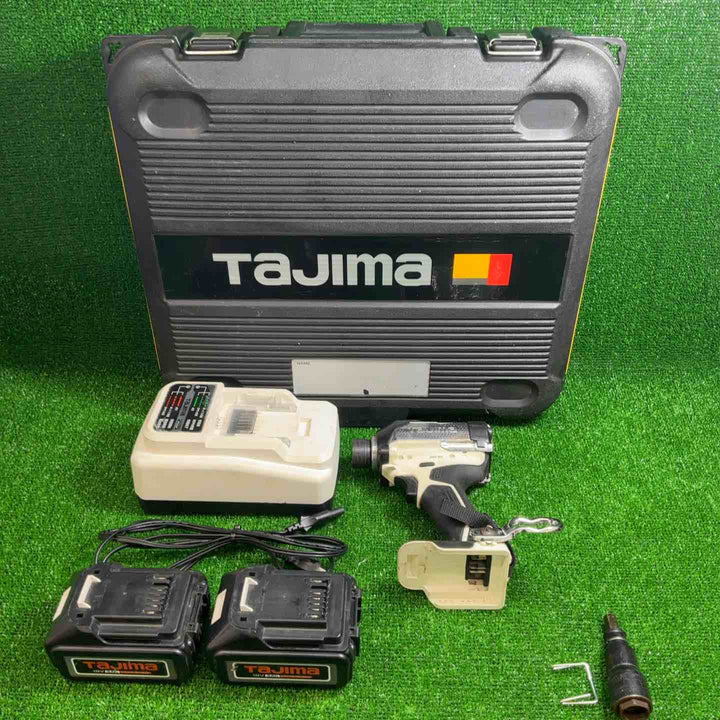 【中古品】 タジマ(TAJIMA) コードレスインパクトドライバー PT-A200SET 足場200 太軸インパクト 【藤沢店】