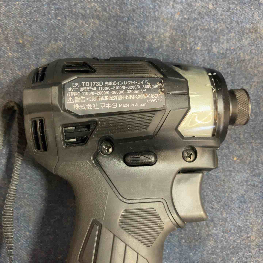 ★マキタ(makita) コードレスインパクトドライバー TD173DRGXB【八潮店】