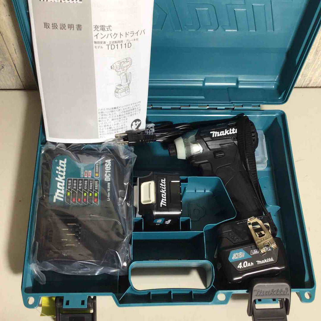 ★マキタ(makita) コードレスインパクトドライバー TD111DSMXB【戸田店】