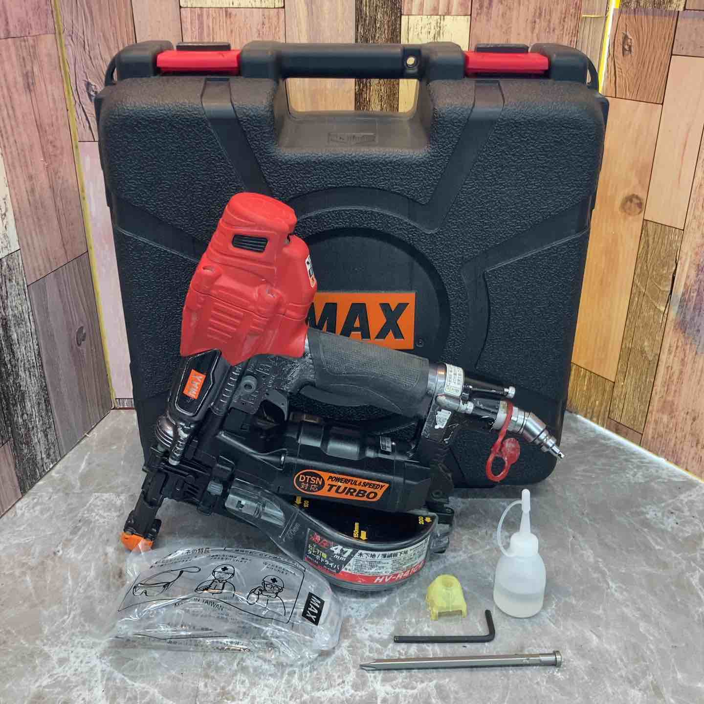 ☆マックス(MAX) 高圧エアネジ打ち機 HV-R41G4【八潮店 ☆マックス(MAX) 高圧エアネジ打ち機 HV-R41G4【八潮店