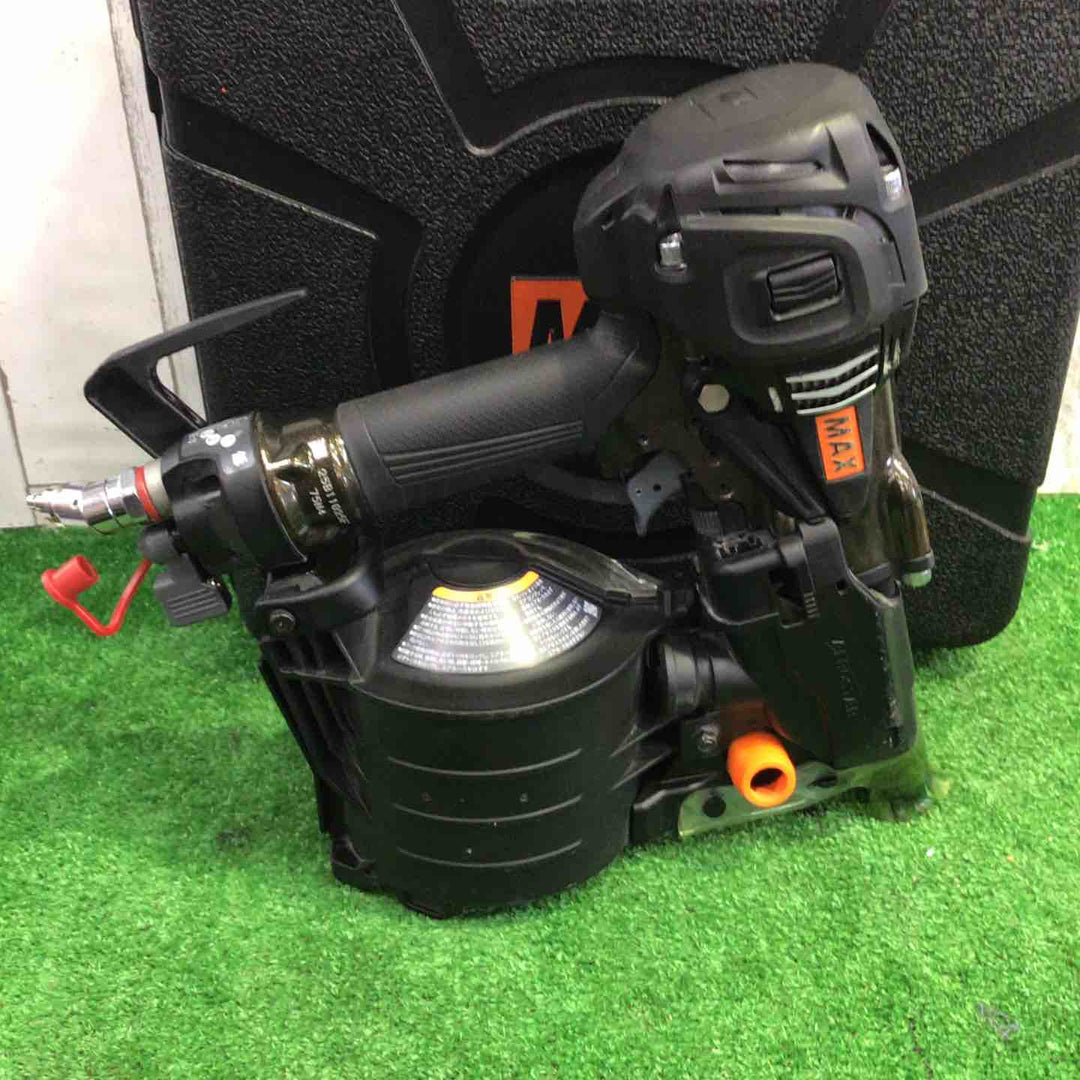 ★マックス(MAX) 釘打ち機 HN-75N4(D)_アンバーオリーブ【町田店】
