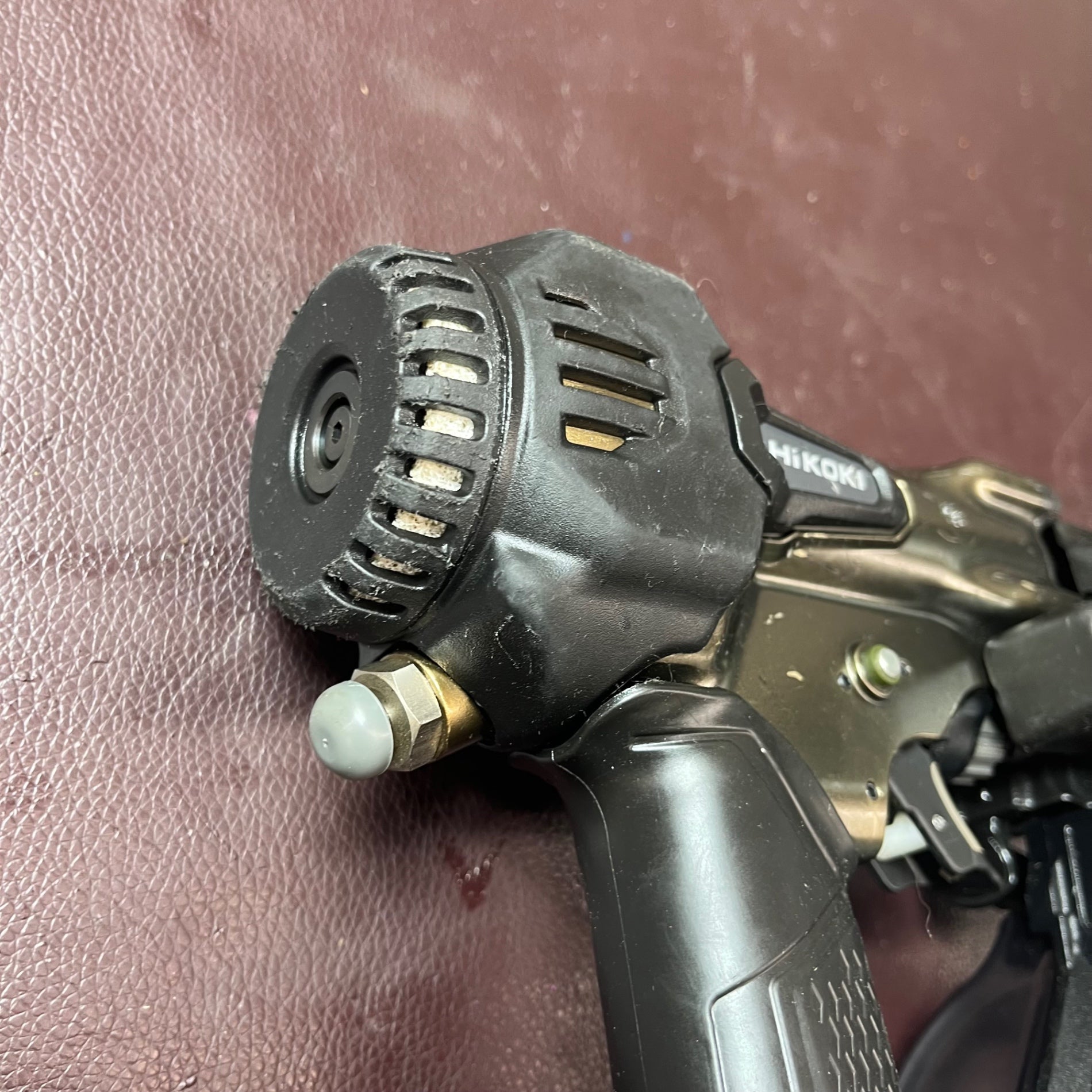 中古品】 ハイコーキ(HIKOKI ※旧:日立工機) 高圧エア釘打ち機 NV50H2(S