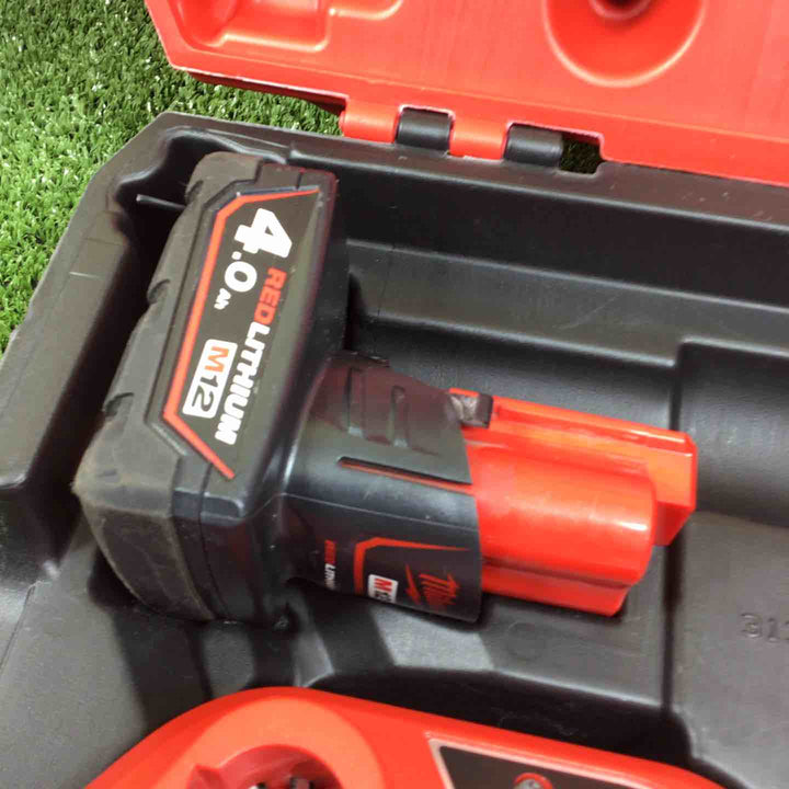 ◇ミルウォーキーツール･ジャパン M12 FUEL 1/2インチ 339Nmインパクトレンチセット M12 FIWF12-602C JP 1台【川崎店】