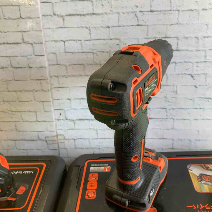 ブラックアンドデッカー(BLACK+DECKER) 18Vインパクトドライバー・ドリルドライバー　BPCI18とBDCDD186K　【町田店】