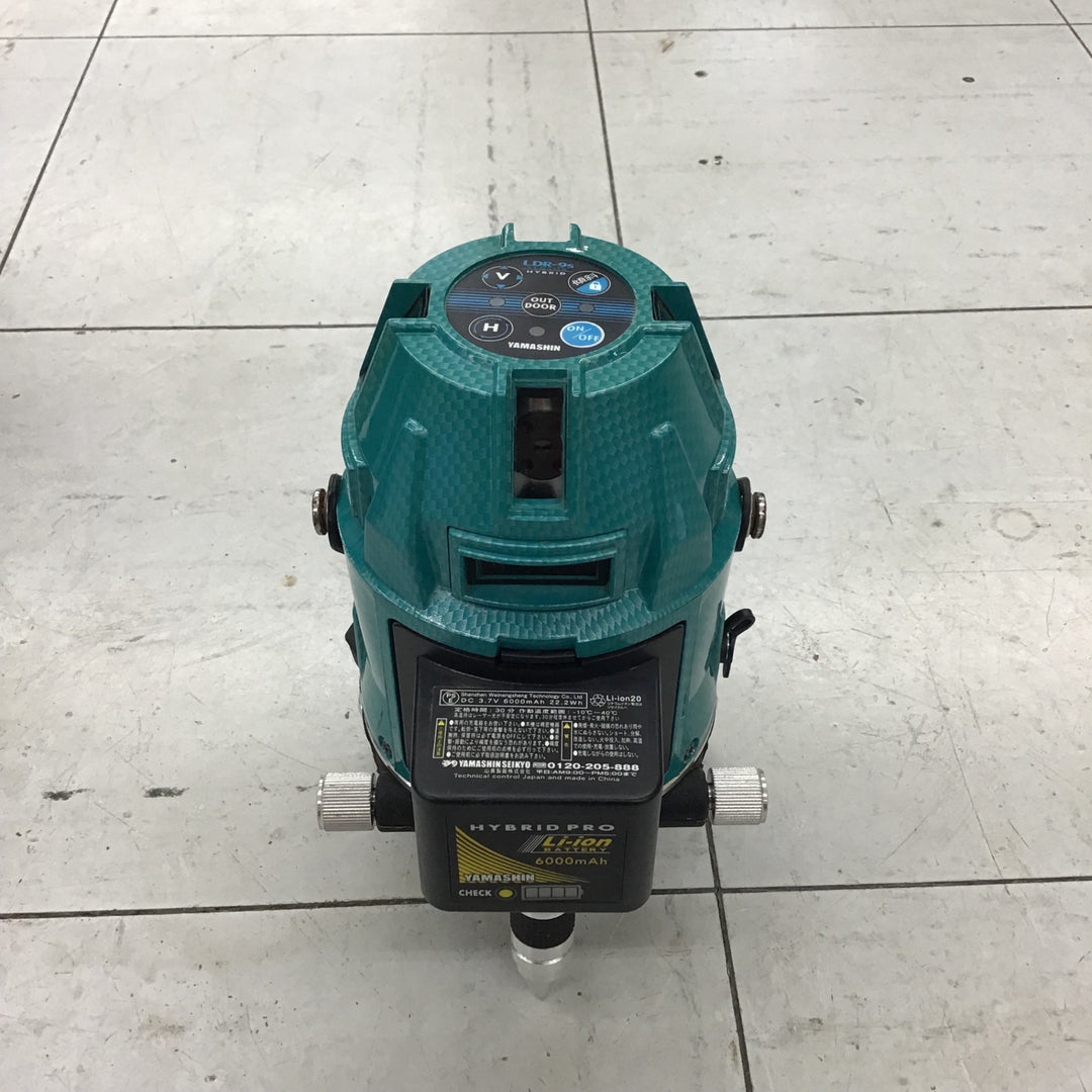 【現状品】 山真製鋸/YAMASHIN 電子整準式レーザー墨出し器・LDR-9s 【鴻巣店】