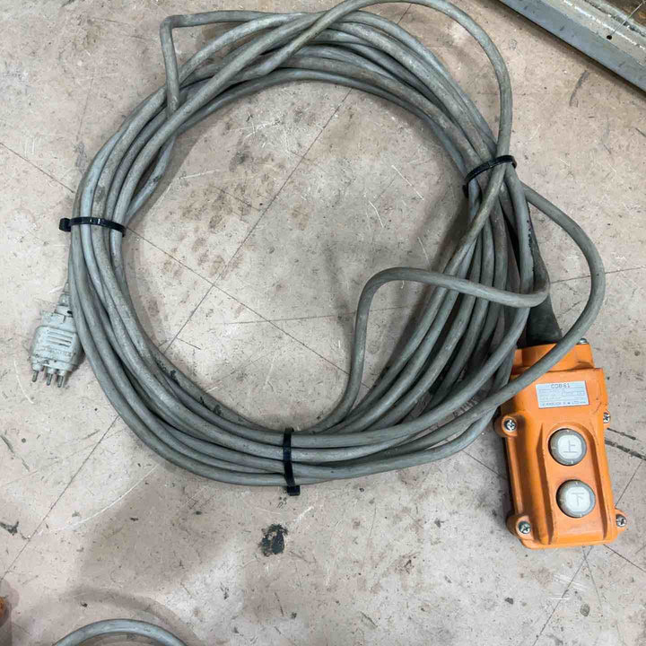 ◇トーヨーコーケン(TKK) ベビーホイスト BH-400  電動ウインチ(ワイヤー)【草加店】