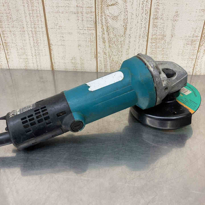 【中古品】☆マキタ(makita) ディスクグラインダ 低速高トルク ブレーキ付 100mm 9533BLA ピンレンチ、砥石付き♪【柏店】