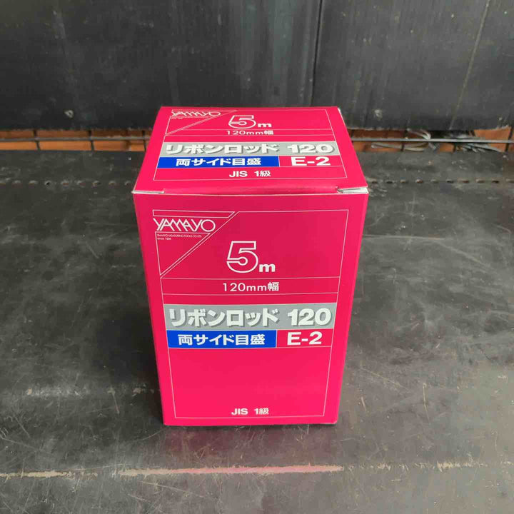 ヤマヨ測定機株式会社 リボンロッド 120E2 5ｍ R12B5【草加店】