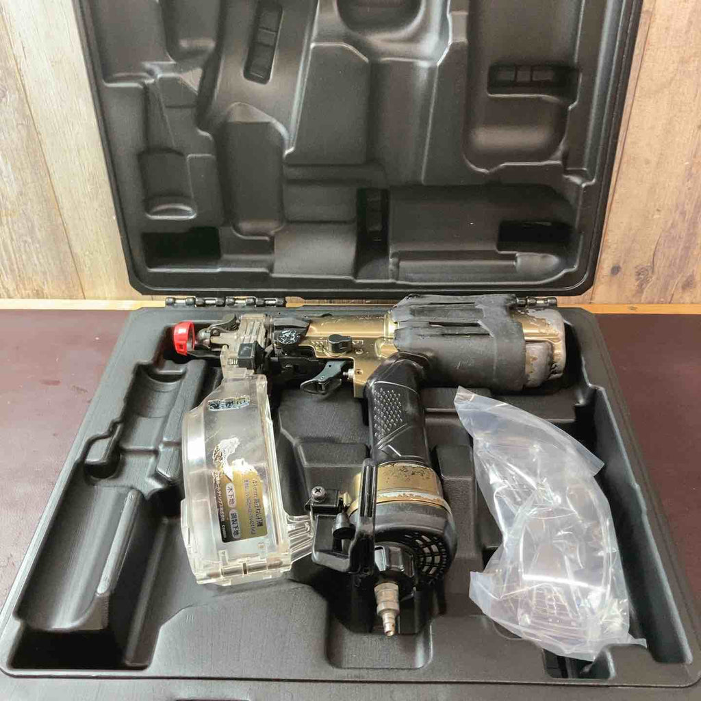 中古品】 ハイコーキ(HIKOKI ※旧:日立工機) 高圧エアネジ打ち機 WF4HS