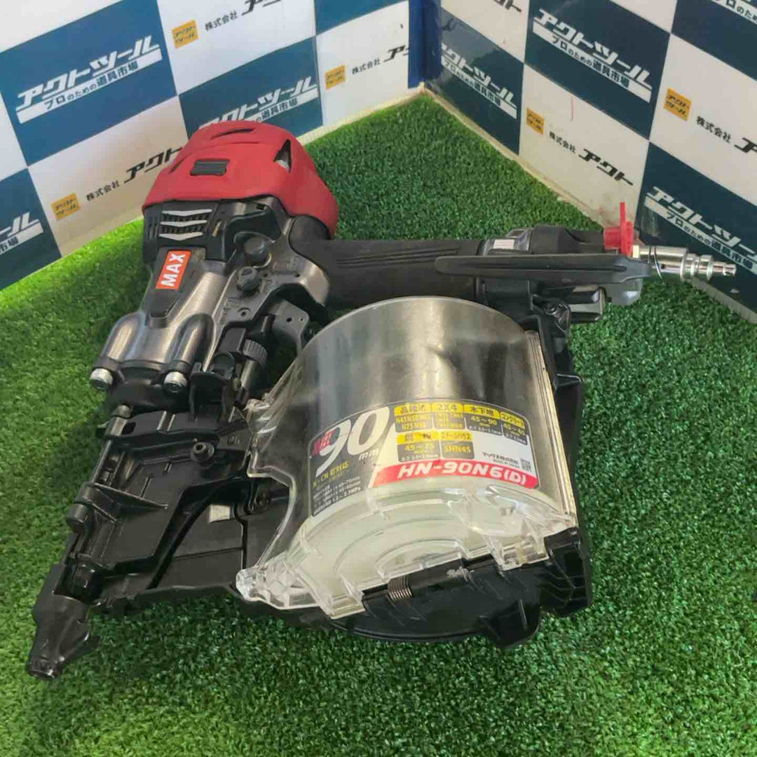★マックス(MAX) 高圧エア釘打ち機 HN-90N6(D)-G【草加店】