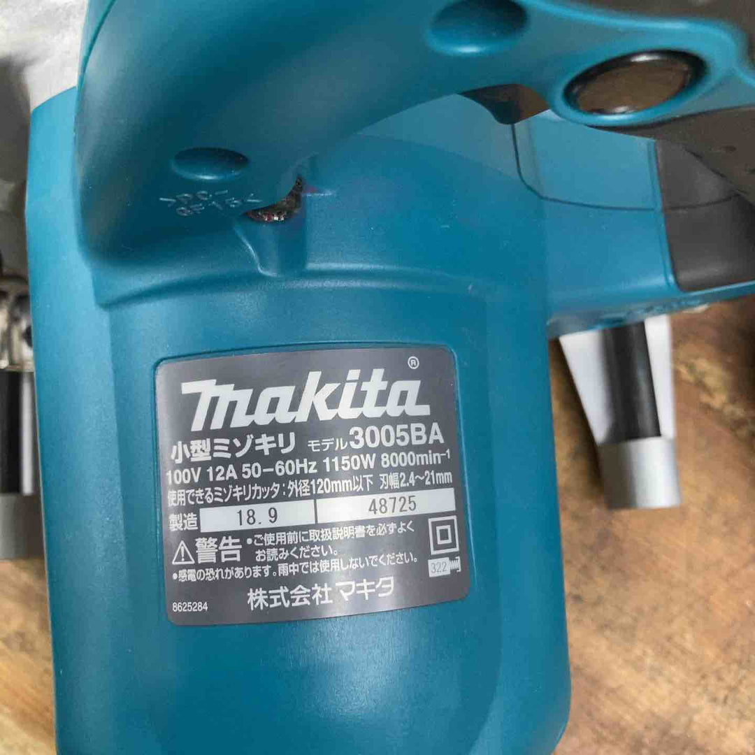 ☆マキタ(makita) 小型ミゾキリ 溝切  3005BA【柏店】
