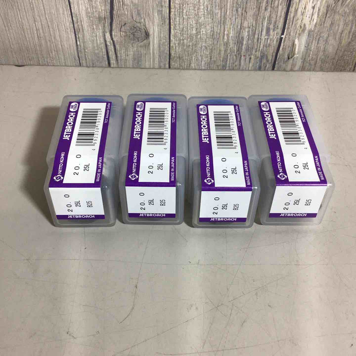 【未使用品】 日東工器 ジェットブローチ 20.0×25L 4個セット JETBROACH 【戸田店】