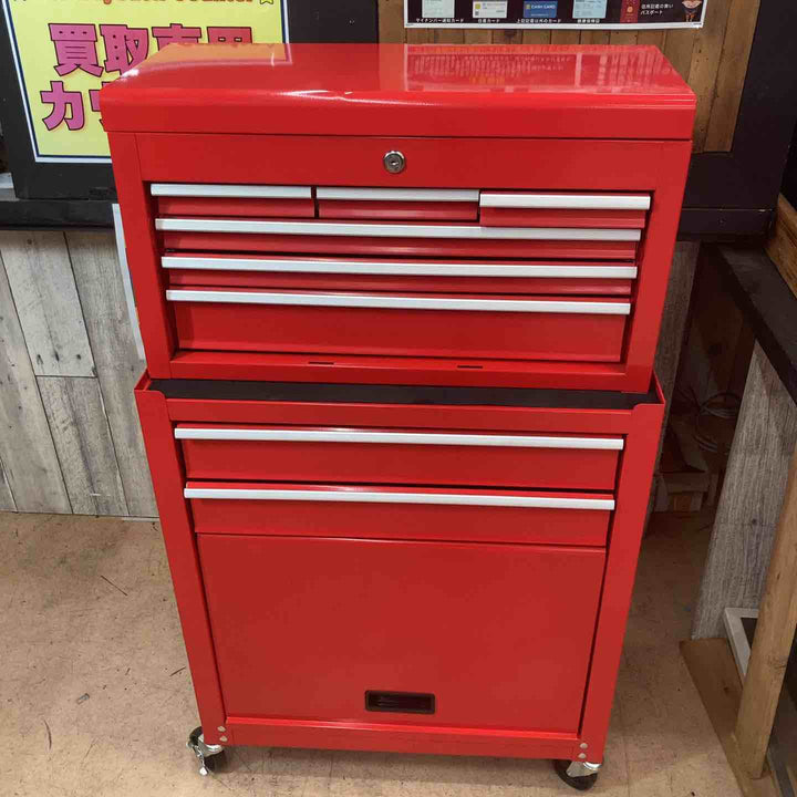 【中古品/店頭受取り限定】E-Value チェスト&キャビネット レッド ETR108R【東大和店】