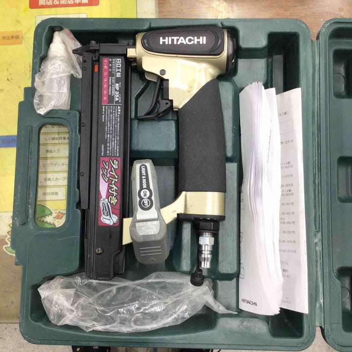 ★ハイコーキ(HIKOKI ※旧:日立工機) 常圧ピンネイラ NP35A【八潮店】