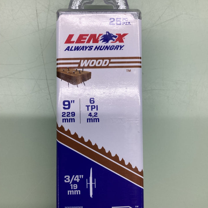 〇レノックス(LENOX)  20558B956R セーバーソーブレード 225mm  (25枚入)【越谷店】