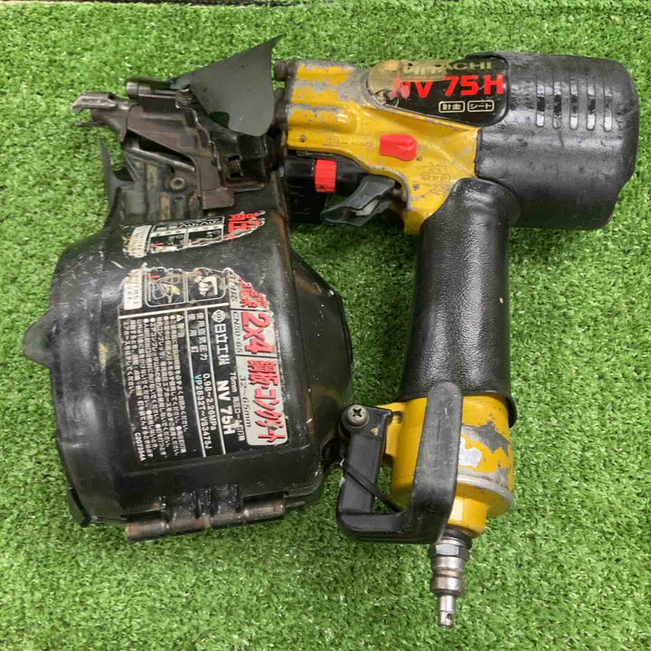 ◇ハイコーキ(HIKOKI ※旧:日立工機) 高圧エア釘打ち機 NV75H【川崎店】