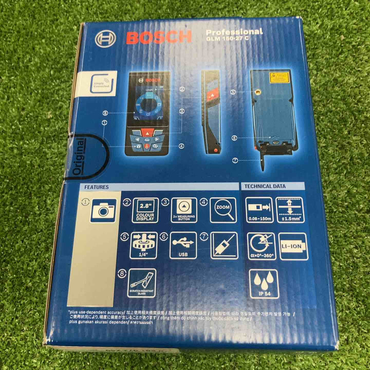 ◇ボッシュ(BOSCH) データ転送レーザー距離計 GLM150-27C【川崎店】