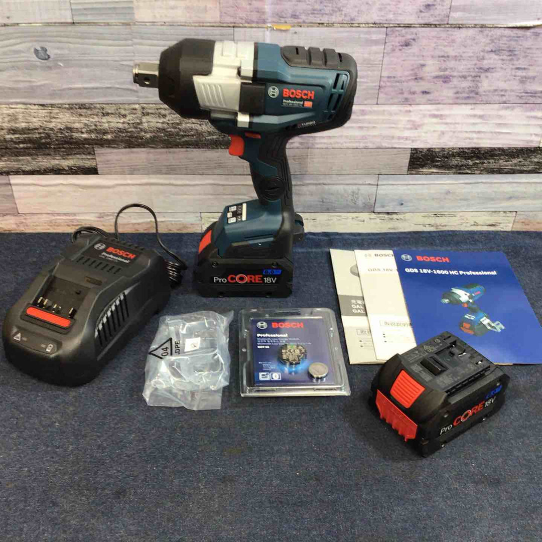 【未使用品】BOSCH ボッシュ コードレスインパクトレンチ GDS18V-1600HC【八潮店】