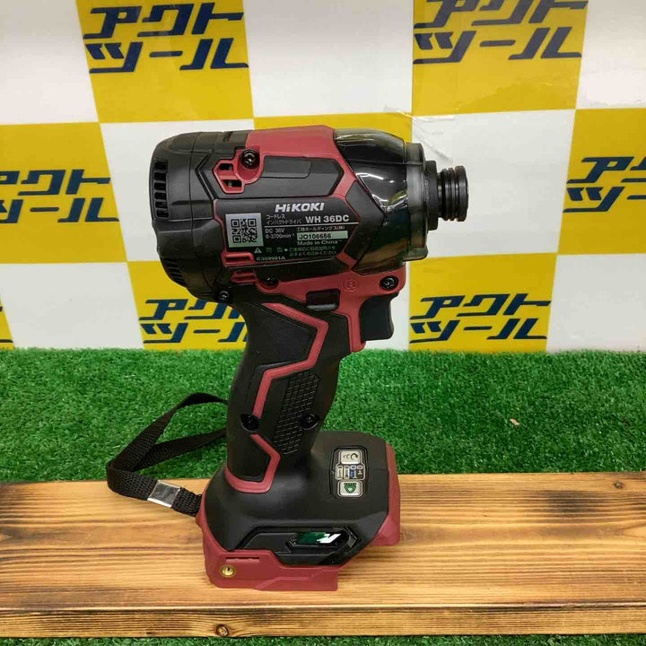 ★ハイコーキ(HIKOKI ※旧:日立工機) コードレスインパクトドライバー WH36DC(NNR)【越谷店】