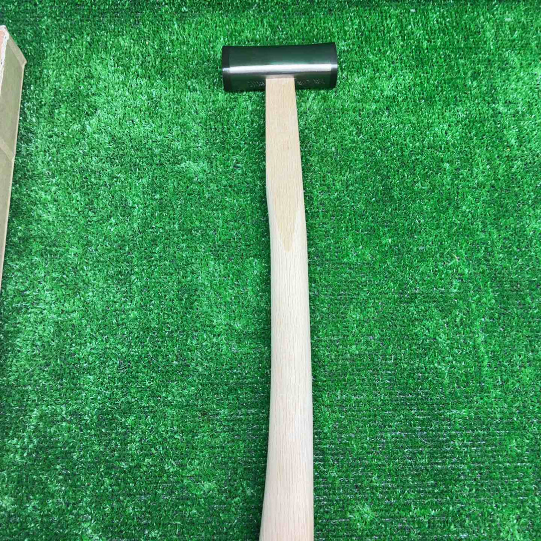【未使用品】 道心斎正行 100匁 四角玄翁 鋼付 柄付き【藤沢店】