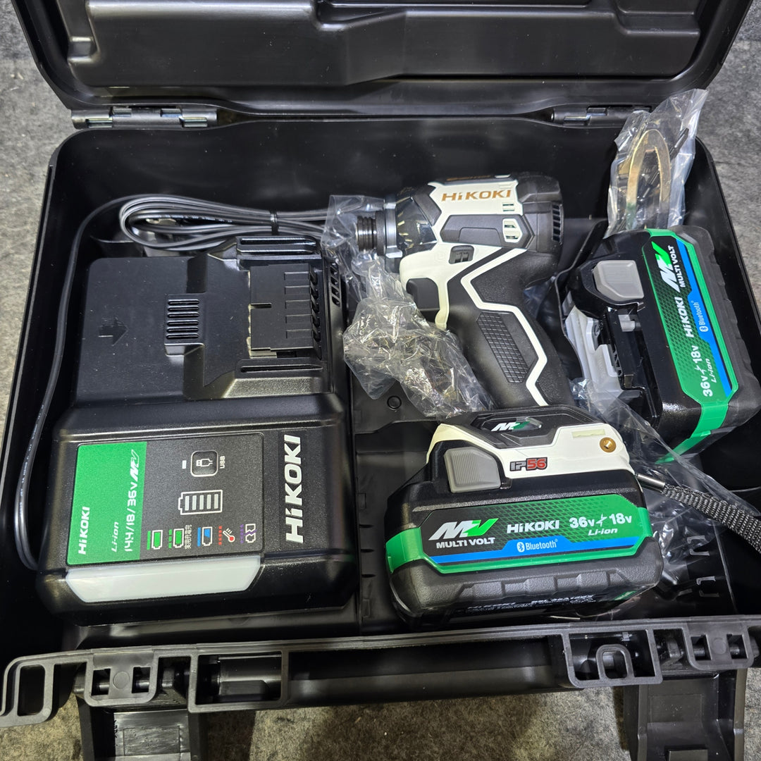 【未使用品・第二世代マルチボルト付属！】ハイコーキ(HIKOKI ※旧:日立工機) コードレスインパクトドライバー WH36DC(2XPWG)【桶川店】
