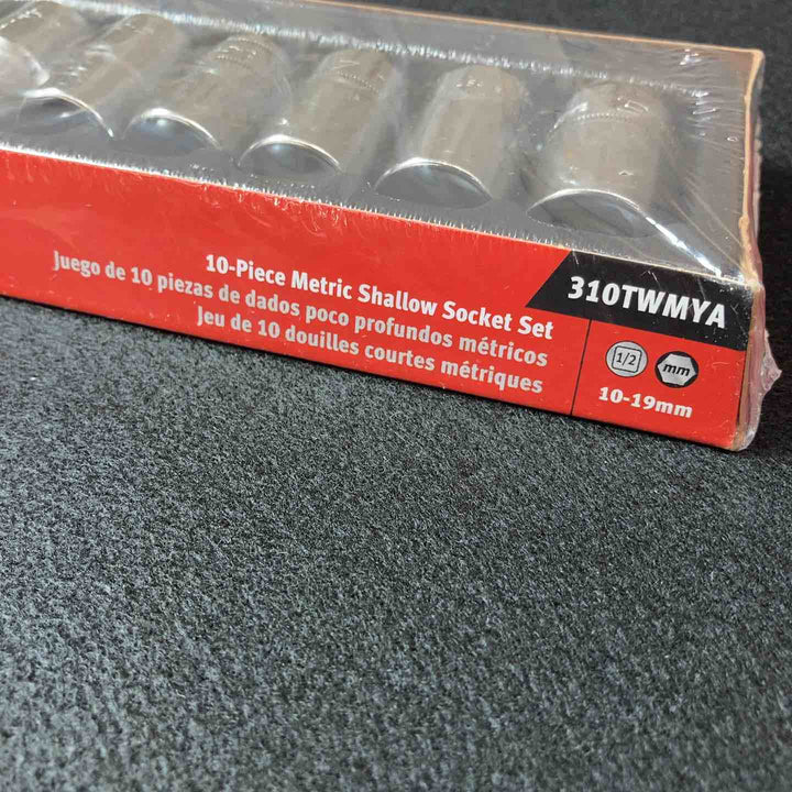 【未使用(店頭展示品)】スナップオン(Snap-on) 1/2" ソケットセット ショート 6ポイント ミリサイズ 310TWMYA【東大和店】