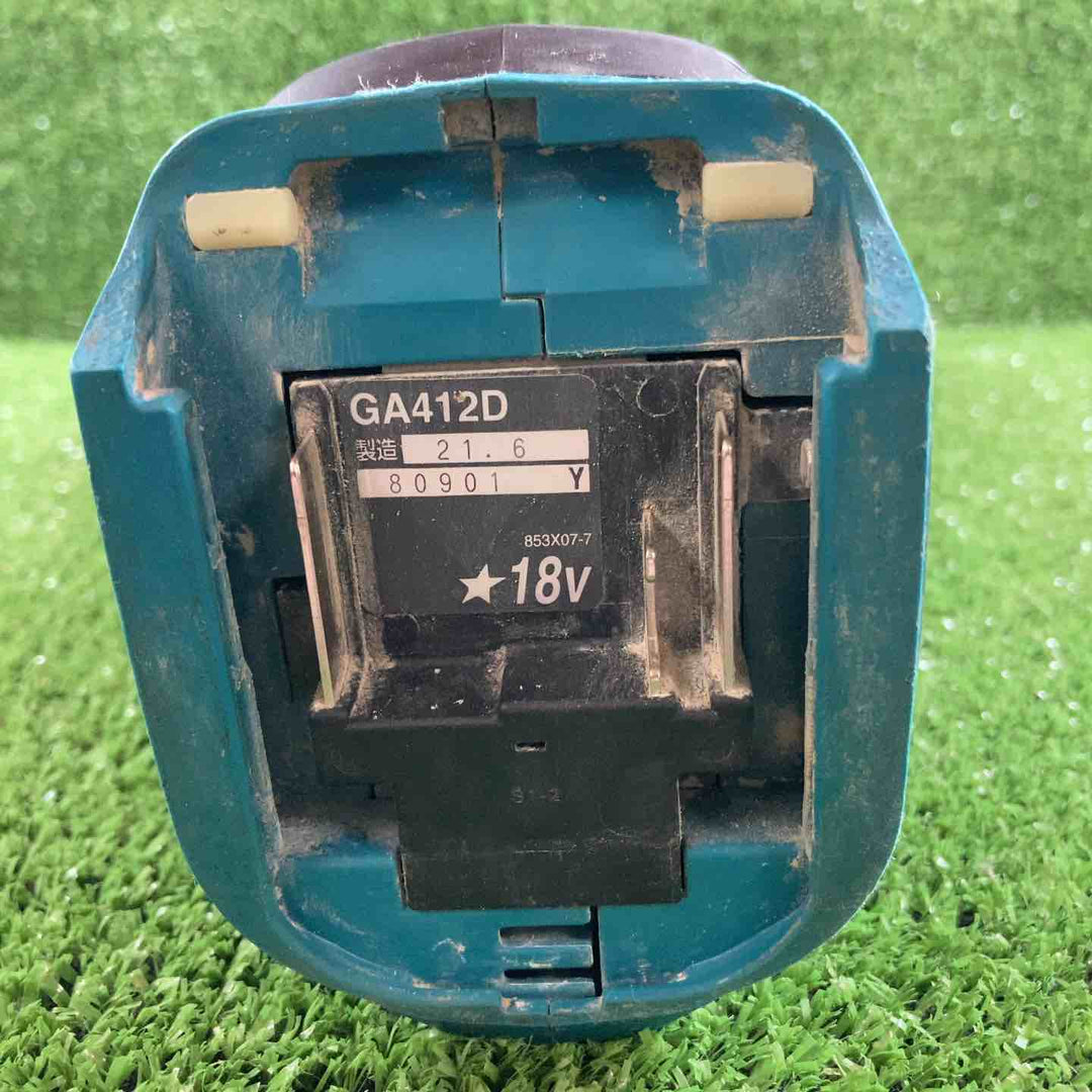 ★マキタ(makita) 100mmコードレスディスクグラインダ GA412DZ【川崎店】