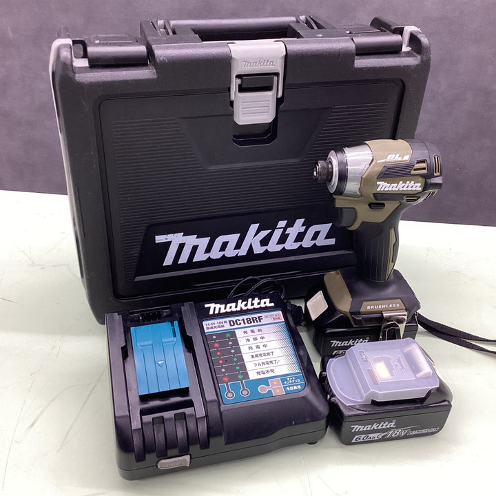 ★マキタ(makita) コードレスインパクトドライバー 18v 6.0Ah TD173DRGXO【越谷店】