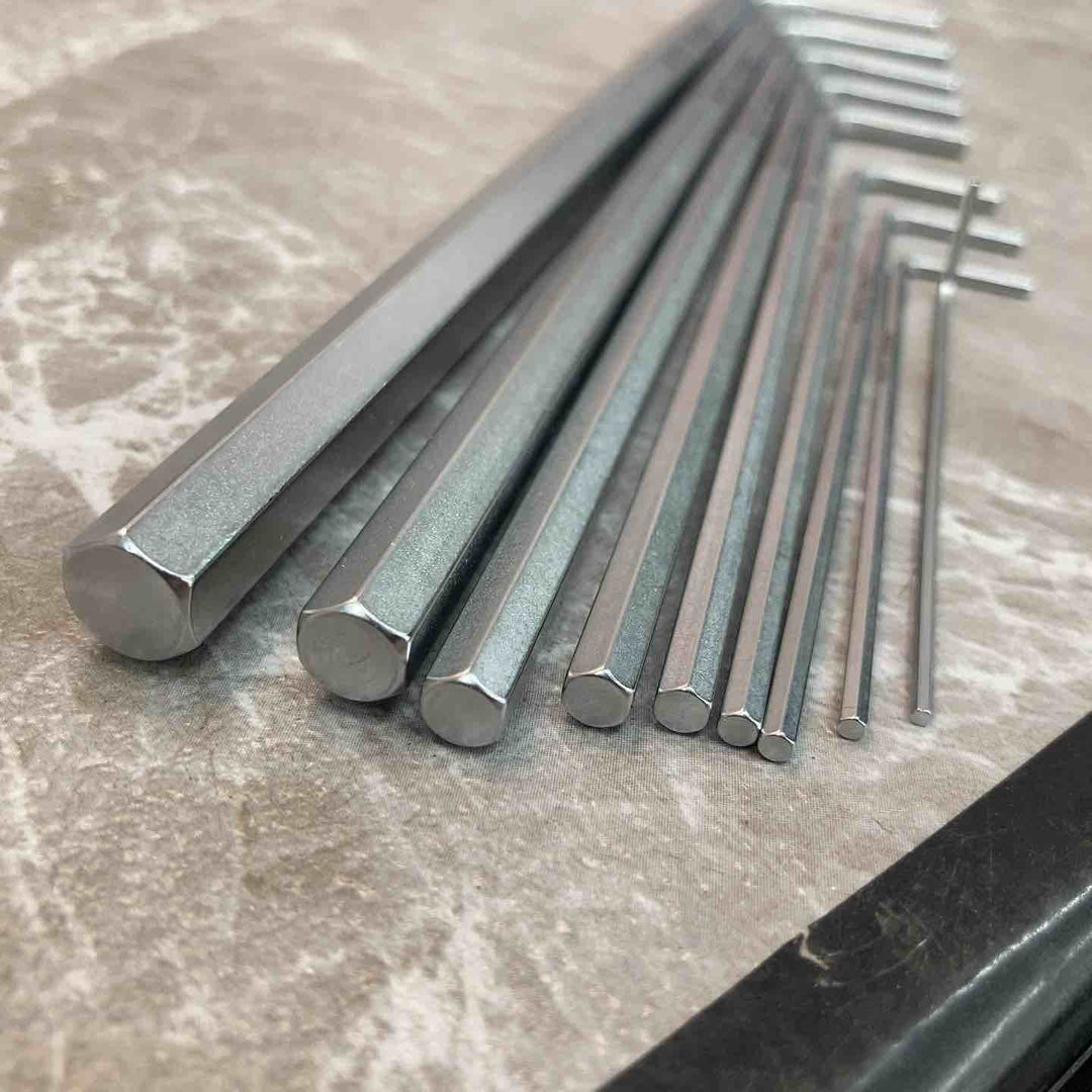 PB SWISS TOOLS(スイスツールズ) ホルダー付六角レンチセット ロング 9本組 (211.H-10) 1.5mm～10mm【八潮店】