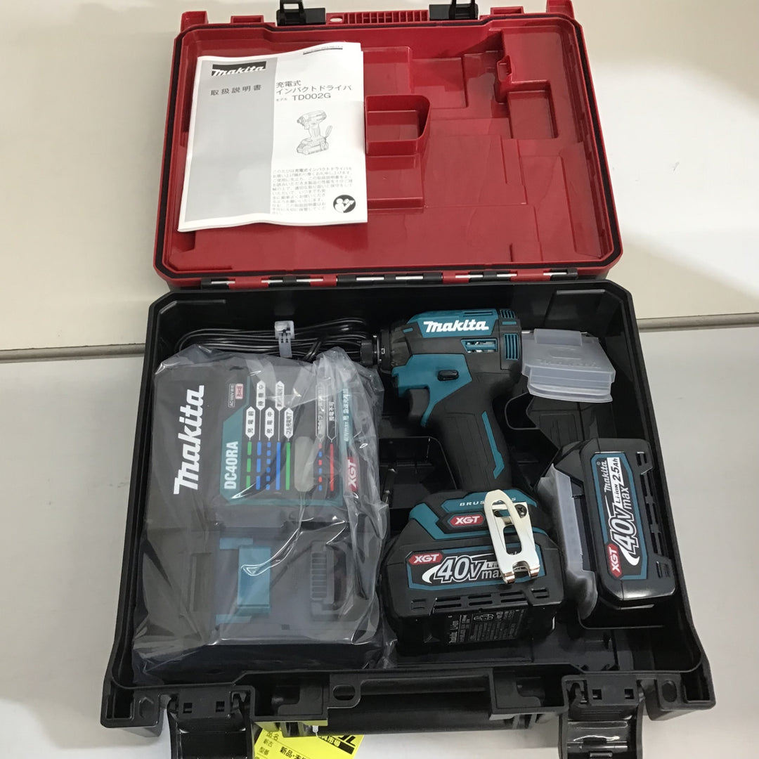 【未使用品】★マキタ(makita) 40V コードレスインパクトドライバー TD002GRDX【戸田店】