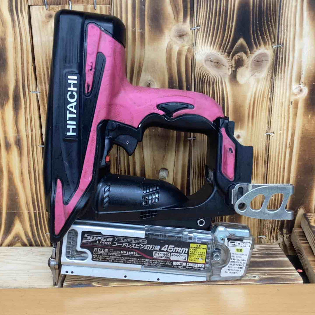 ◇ハイコーキ(HIKOKI ※旧:日立工機) コードレスピンネイラ NP14DSL (LSCK)【越谷店】