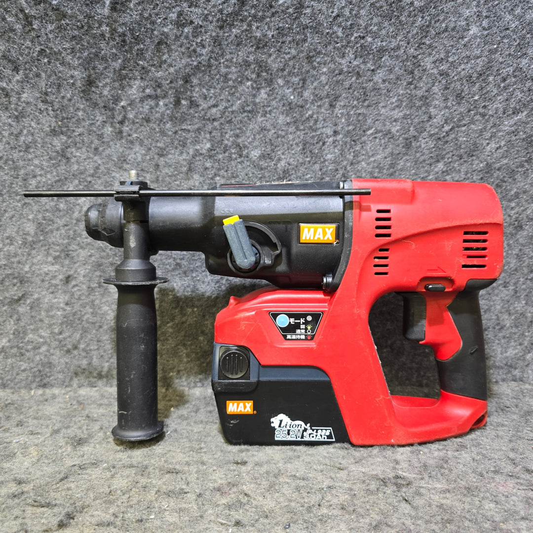 【中古品・バッテリ1個付き】マックス(MAX) コードレスハンマドリル PJ-R265-B2C【桶川店】